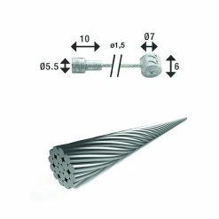 Câble De Frein à Double Raccord XLC Br-x86 2250 Mm