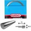 Câble De Frein 1x19 Fils Stainless Slick Ø1,5mm Tête En V Ø5,5x10 Elvedes